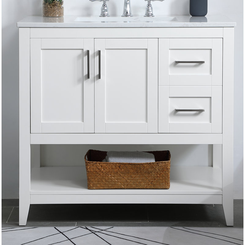 Beachcrest Home Caoimhe 36" Single Bathroom Vanity Set & Reviews Wayfair